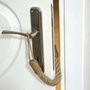 Aberto Design Boruraf253 Tope de Puerta de Lino Mimbre